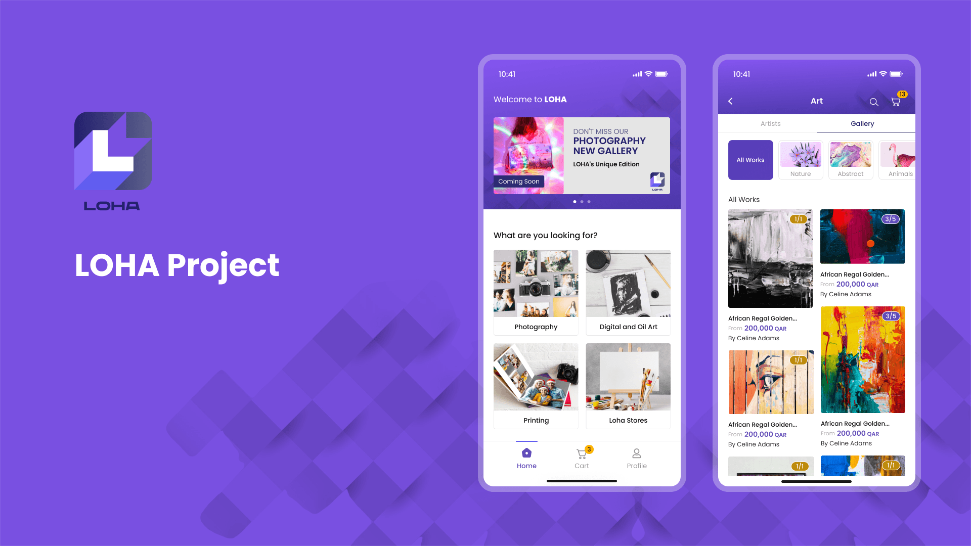 Loha e-commerce app banner