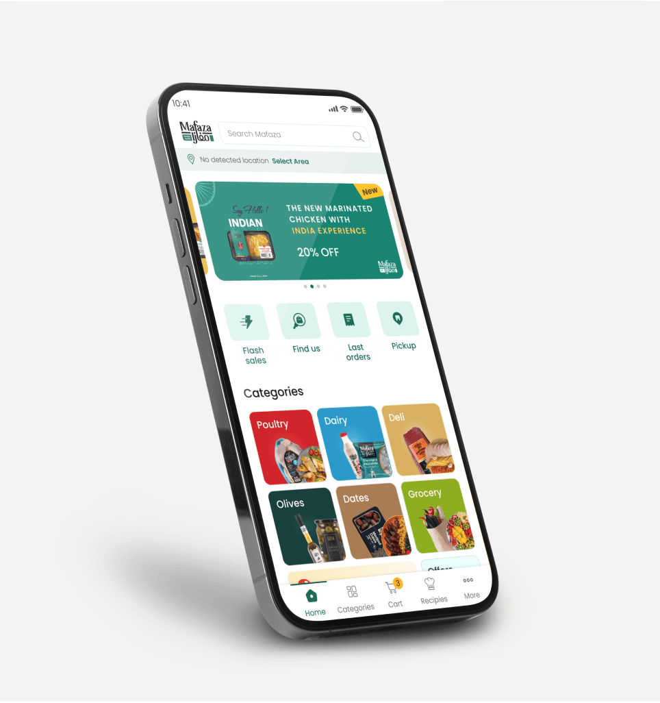 Delicious range of products at your fingertips.